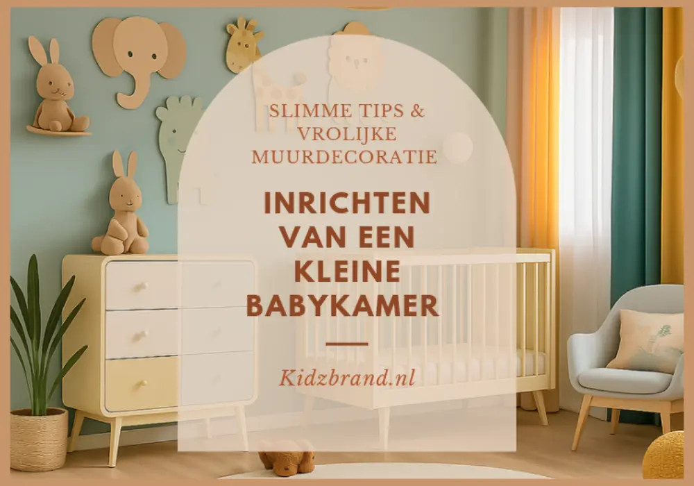 Inrichten van een kleine babykamer – slimme tips & vrolijke muurdecoratie